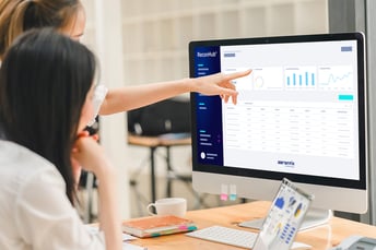 ReconHub screen, Transparenz und Effizienz