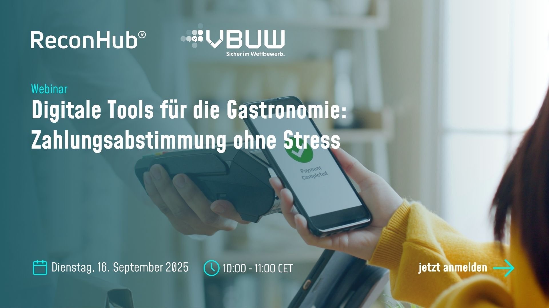 Webinar - Digitale Tools für die Gastronomie: Zahlungsabstimmung ohne Stress